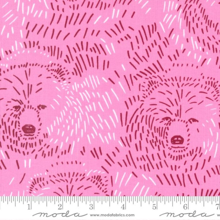 Moda Fabrics Marigold Bears Dianthus mit Bären