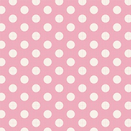 Tilda Medium Dots pink