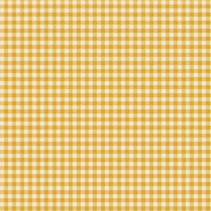 Tilda Creating Memories Woven Gingham Yellow