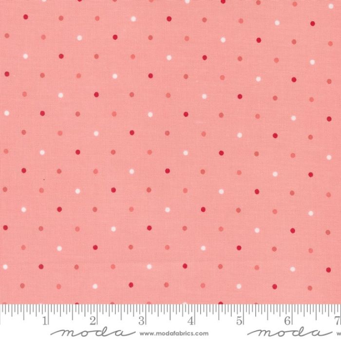 Moda Fabrics Magic Dot Pink Lemonade