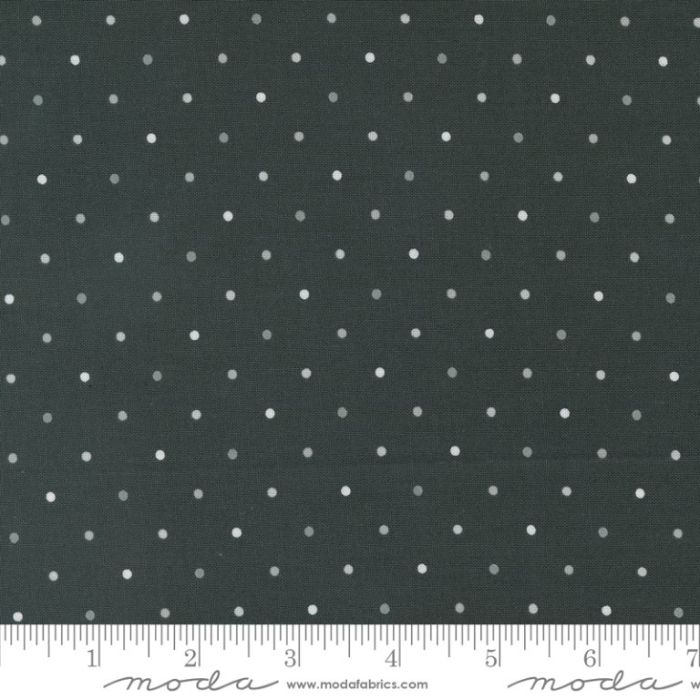 Moda Fabrics Magic Dot Charcoal
