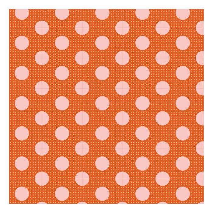 Tilda Medium Dots orange