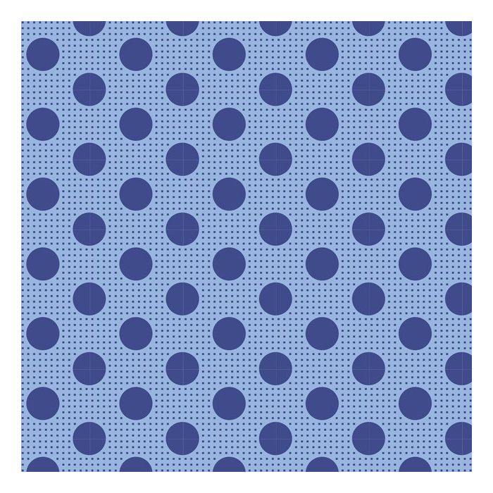 Tilda Medium Dots jeansblau
