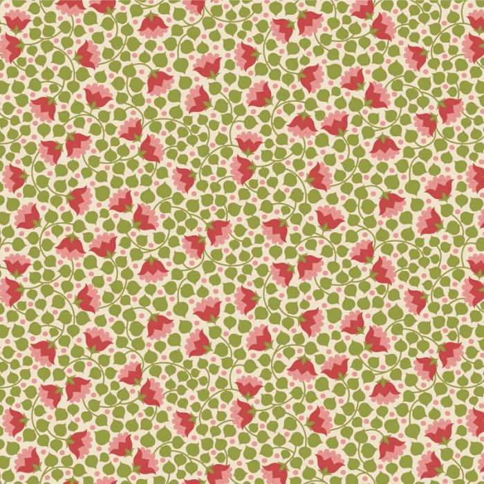 Tilda Wallflower Bellflower Green