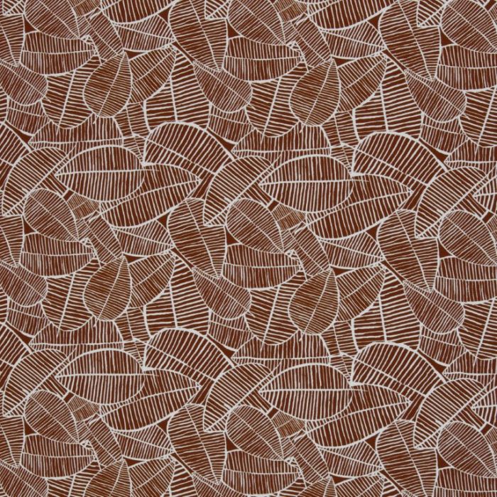 Swafing Canvas Mona Kupfer mit Blättern