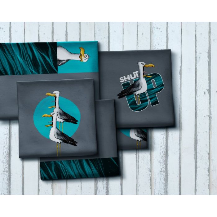 Swafing Seagull Ole Canvas by Thorsten Berger