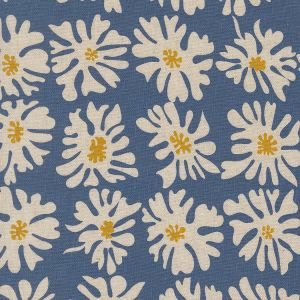 Moda Fabrics Zen Chic Urban Whisper Mochi Linen Bloom Denim