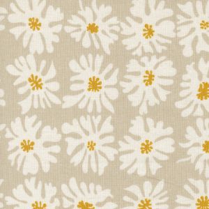 Moda Fabrics Zen Chic Urban Whisper Mochi Linen Bloom Stone