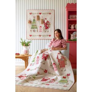 Tilda Quilt Kit Dear Santa Calendar Quilt