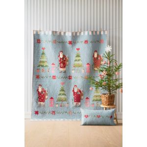 Tilda Quilt Kit Dear Santa Quilt Plaid Stone