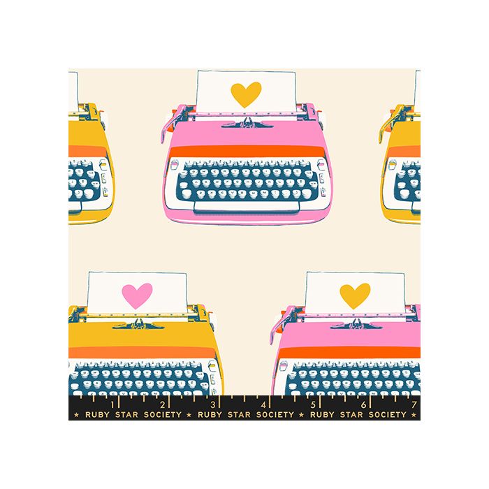 Ruby Star Society Best Day Ever Typewriters Natural