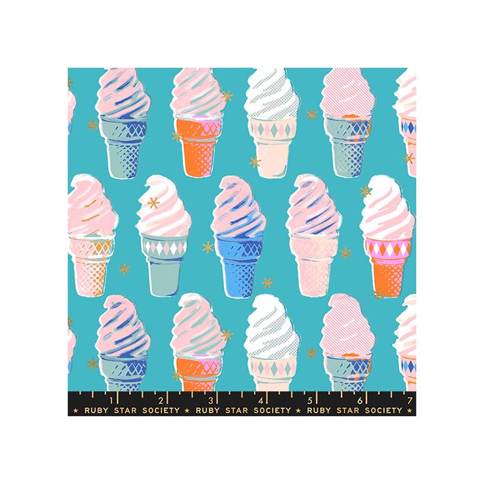Ruby Star Society Best Day Ever Ice Cream Dark Turquoise Metallic