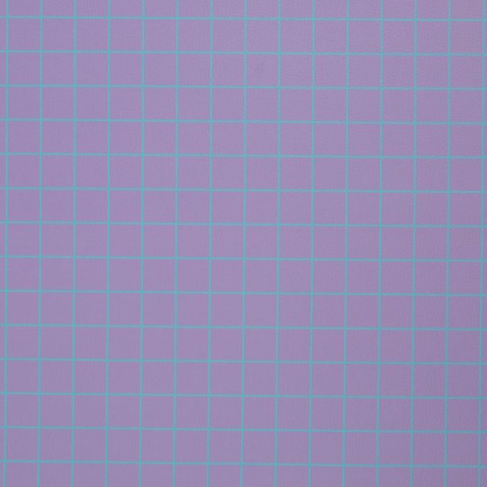 Karos Kunstleder Flieder Türkis Cherry Picking – Meterware für Taschen