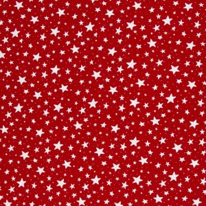 Swafing Canvas Wiebke Rot mit Sternen und Punkten