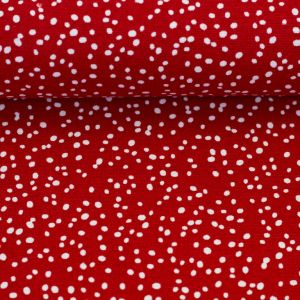 Swafing Canvas Wiebke Rot mit kleinen Punkten