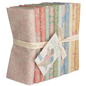 Tilda Fat Quarter Bundle Songbird Lila und Stella
