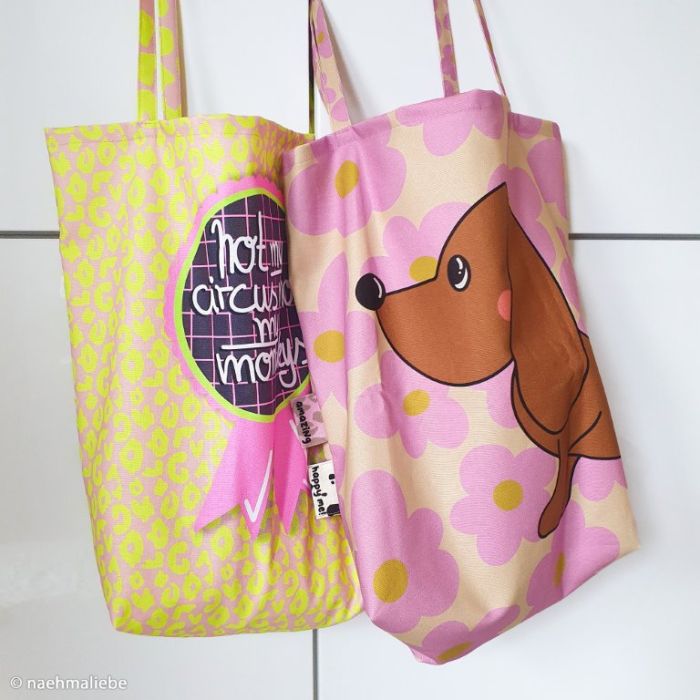 Cherry Picking Bag DIY-Panel Canvas Dackel