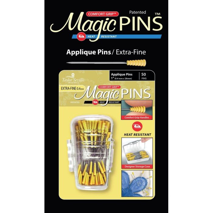 Taylor Seville Magic Pins Stecknadeln Applique Extra-Fein