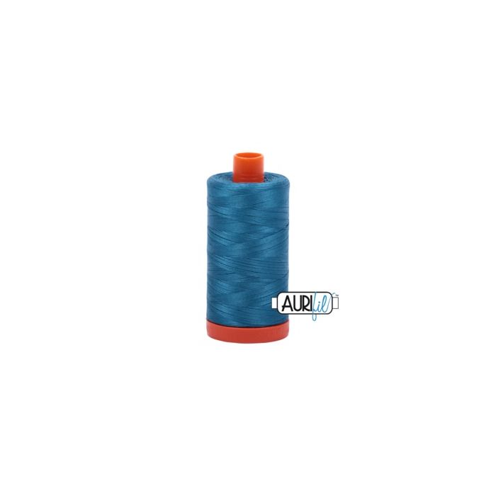 aurifil garn medium teal