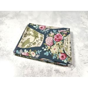 Tilda Fat Quarter Bundle Chic Escape Teal Green