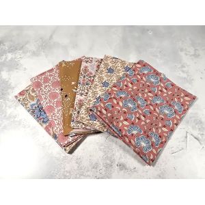Tilda Fat Quarter Bundle Windy Days Caramel