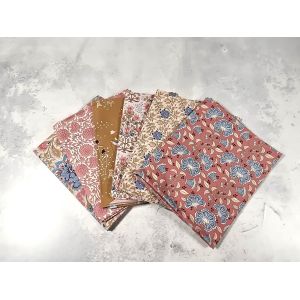 Tilda Fat Quarter Bundle Windy Days Caramel