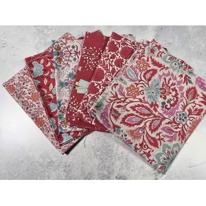 Tilda Fat Eight Bundle Windy Days Red