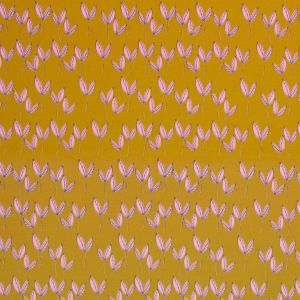 Swafing Canvas Dancing Leaves Senf by Emjo Design