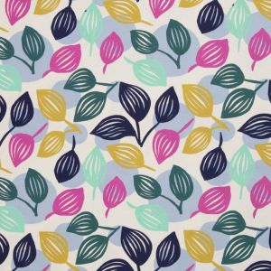 Swafing Canvas Dots and Leaves Naturweiß Bunt by Emjo Design