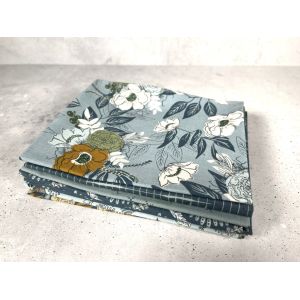 Moda Fabrics Fat Quarter Bundle Slow Stroll Blue