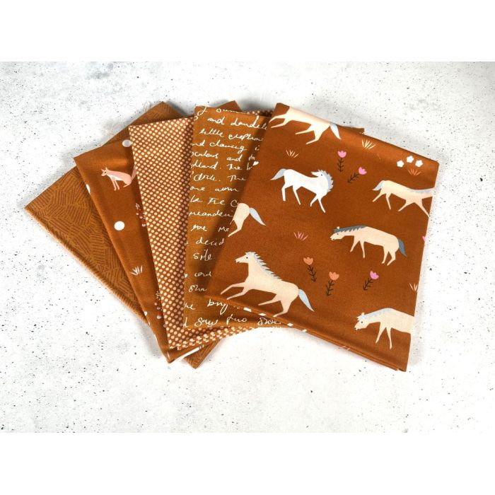 Moda Fabrics Fat Quarter Bundle Meander Saddle