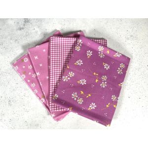 Moda Fabrics Fat Quarter Bundle Seashore Drive Sweet Pea Violet