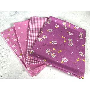 Moda Fabrics Fat Quarter Bundle Seashore Drive Sweet Pea Violet