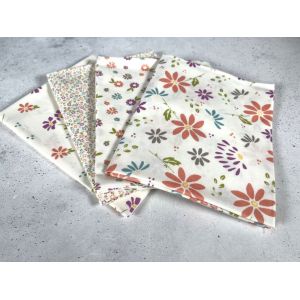 Moda Fabrics Fat Quarter Bundle Seashore Drive Ivory