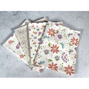 Moda Fabrics Fat Quarter Bundle Seashore Drive Ivory