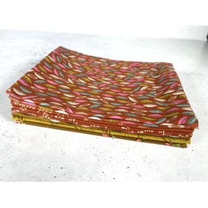 Moda Fabrics Fat Quarter Bundle Songbook A New Page Rust Bronze