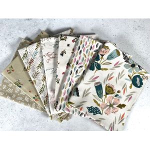 Moda Fabrics Fat Quarter Bundle Songbook A New Page Unbleached
