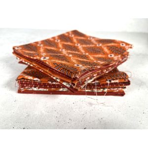 Moda Fabrics Fat Eight Bundle Slow Stroll Cinnamon Pumpkin