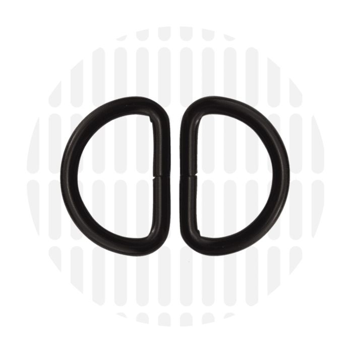 D-Ring Sleek 25 mm von ZipperZoo (2er-Pack)