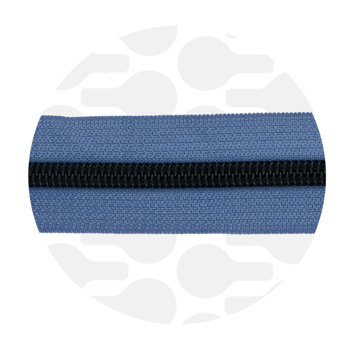 Reißverschluss Nylon Typ 5S Cloudy Blue (1 m) von ZipperZoo