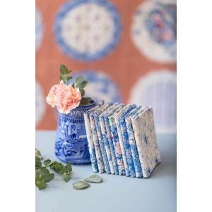 Tilda Fat Quarter Bundle Something Blue Light
