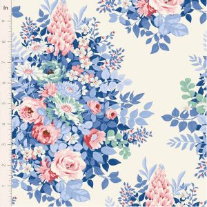 Tilda Something Blue Whimsyflower Cream