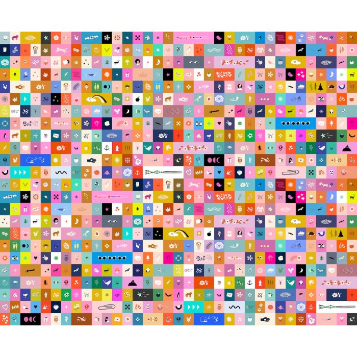 Ruby Star Society Selvedge Magic Icons