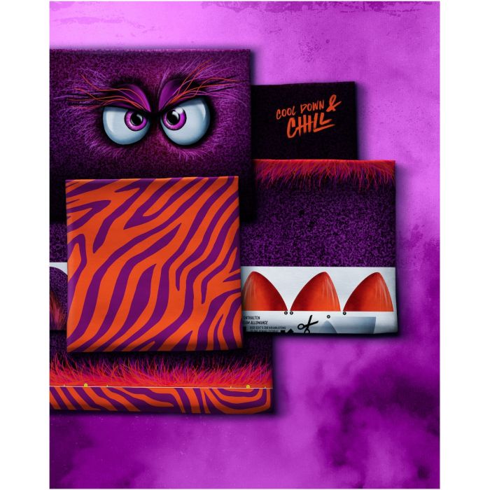 Swafing DIY-Panel Monsta Pillow Lila by Thorsten Berger