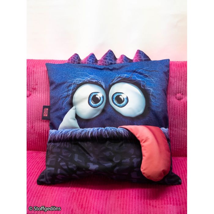 Swafing DIY-Panel Monsta Pillow Blau by Thorsten Berger