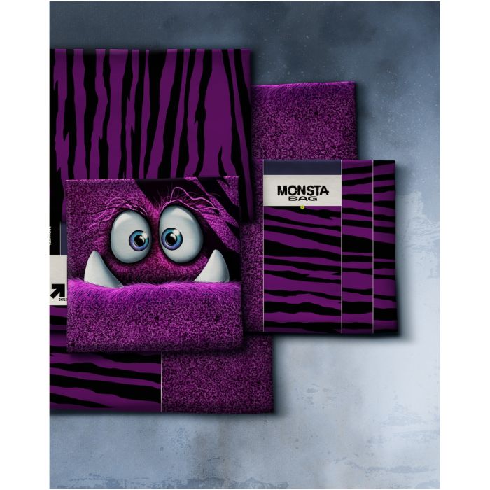 Swafing DIY-Panel Monsta Bag Lila by Thorsten Berger