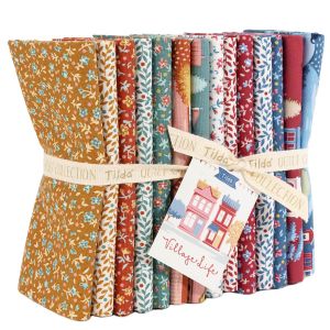 Tilda Fat Quarter Bundle Village Life Blenders