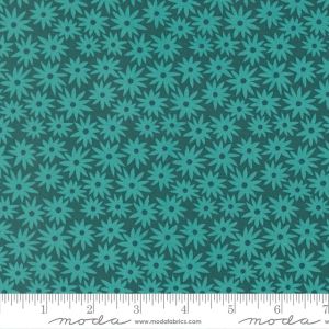 Moda Fabrics Scenery Sedum Dark Teal