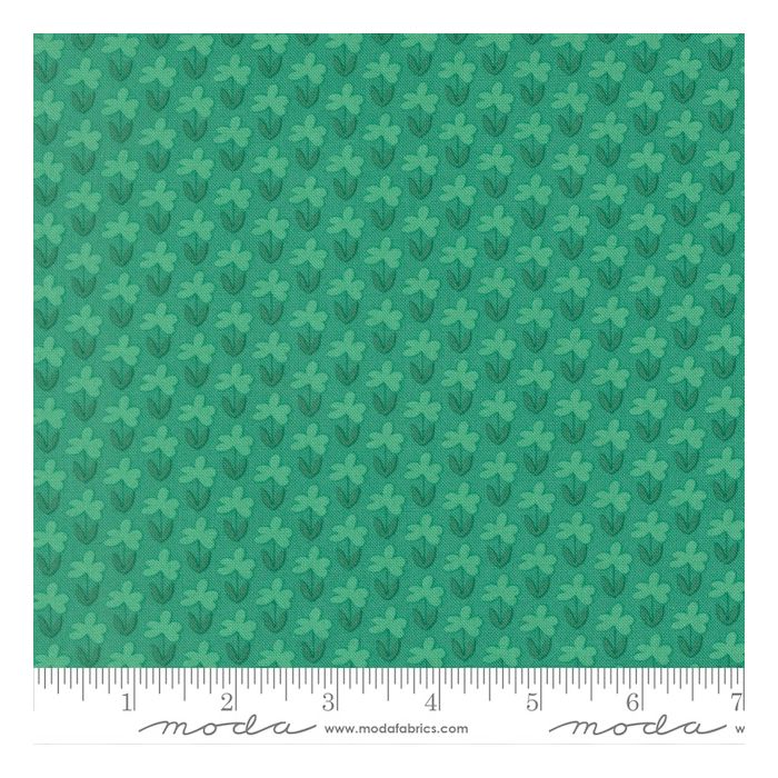 Moda Fabrics Scenery Meadow Jade