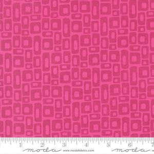 Moda Fabrics Scenery Marshmallow Fuchsia